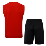 25-26 LIV Red Tank top and shorts suit #D2515