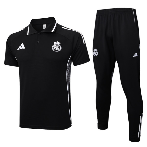 25-26 RMA Black Polo Tracksuit #C2504