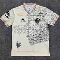 21-22 Atletico Mineiro Beige Special Edition Fans Soccer Jersey