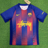 25-26 BAR Home Player Version Soccer Jersey (前无广告)