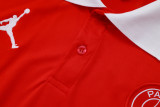 25-26 PSG Red Polo Tracksuit #C1160