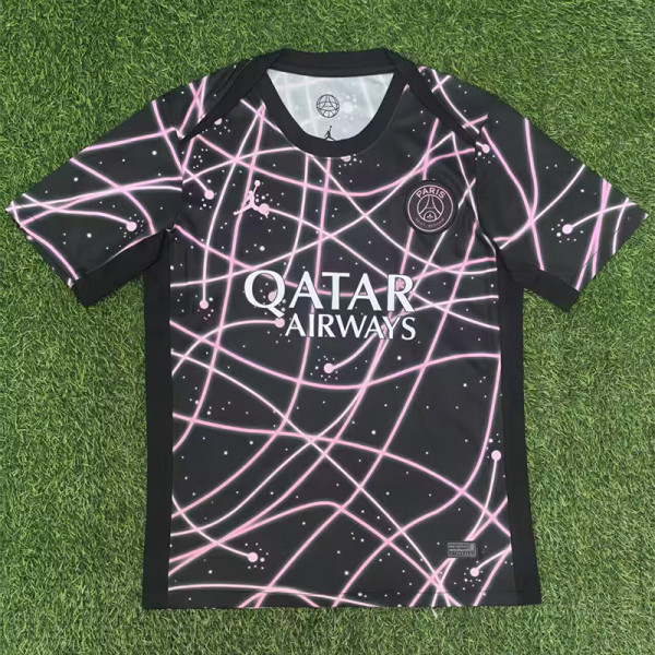 25-26 PSG Pink Black Special Edition Fans Training shirts