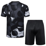 25-26 Corinthians Black Training Short Suit #D2534
