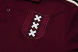 25-26 Ajax Jujube red Polo Tracksuit #C2509
