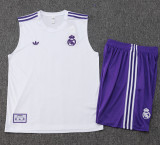 25-26 RMA White Tank top and shorts suit #D2511
