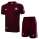 25-26 Bayern Jujube red Training Short Suit #D2527