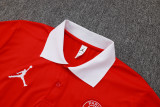 25-26 PSG Red Polo Tracksuit #C1160