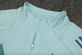 25-26 Cruzeiro Light green Half Pull Tracksuit (半拉链)