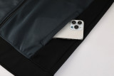 2025 AD Black Grey Jacket Tracksuit #AJ23
