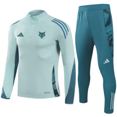 25-26 Cruzeiro Light green Half Pull Tracksuit (半拉链)