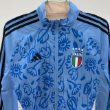 25-26 Italy Blue & Khaki Double Sided Windbreaker (双面风衣)
