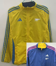 25-26 ARS Yellow & Royal blue Double Sided Windbreaker (双面风衣)
