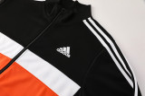 2025 AD Black Orange Jacket Tracksuit #AJ23