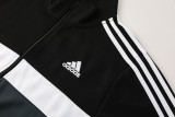 2025 AD Black Grey Jacket Tracksuit #AJ23
