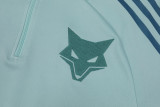 25-26 Cruzeiro Light green Half Pull Tracksuit (半拉链)