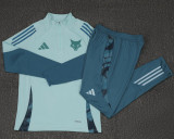 25-26 Cruzeiro Light green Half Pull Tracksuit (半拉链)