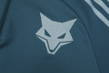 25-26 Cruzeiro Dark green Half Pull Tracksuit (半拉链)
