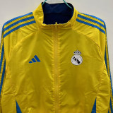 25-26 RMA Yellow & Royal blue Double Sided Windbreaker (双面风衣)