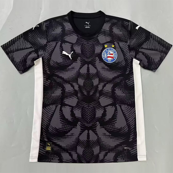 25-26 BaHia Black Goalkeeper Soccer Jersey