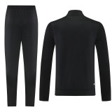 2025 AD Black Grey Jacket Tracksuit #AJ23