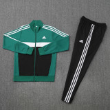 2025 AD Green Black Jacket Tracksuit #AJ23