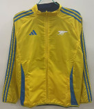 25-26 ARS Yellow & Royal blue Double Sided Windbreaker (双面风衣)