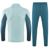 25-26 Cruzeiro Light green Half Pull Tracksuit (半拉链)