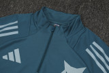 25-26 Cruzeiro Dark green Half Pull Tracksuit (半拉链)