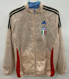 25-26 Italy Blue & Khaki Double Sided Windbreaker (双面风衣)