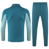 25-26 Cruzeiro Dark green Half Pull Tracksuit (半拉链)