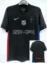 24-25 BAR Away Limited Edition Fans Soccer Jersey (Print Cactus Jack)印灰色