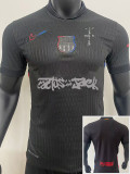24-25 BAR Away Limited Edition Player Version Soccer Jersey (Print Cactus Jack)灰