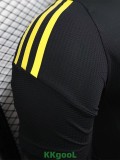 25-26 Algeria Black Player Version Training shirts (黄标)