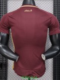 25-26 Algeria Brown Red Player Version Training shirts