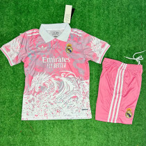 25-26 RMA Pink Special Edition Kids Training 三叶标