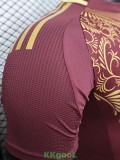 25-26 Algeria Brown Red Player Version Training shirts