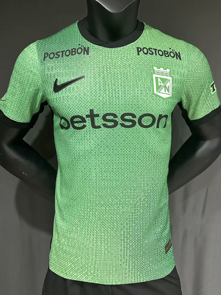 25-26 Atletico Nacional Third Player Version Soccer Jersey