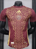 25-26 Algeria Brown Red Player Version Training shirts