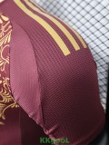 25-26 Algeria Brown Red Player Version Training shirts
