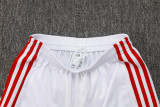 25-26 Bayern White Tank top and shorts suit #D2536