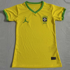 25-26 Brazil Yellow Special Edition Women Training shirts (女)飞人