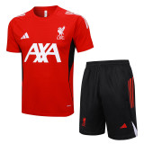 25-26 LIV Red Training Short Suit #D2538