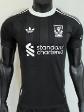 25-26 LIV Black Goalkeeper Player Version Soccer Jersey
