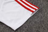 25-26 Bayern White Training Short Suit #D2537