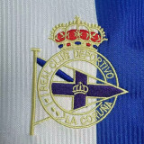 1999-2000 La Coruna Home Long Sleeve Retro Soccer Jersey (长袖)