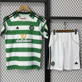 25-26 Celtic Home Kids Soccer Jersey