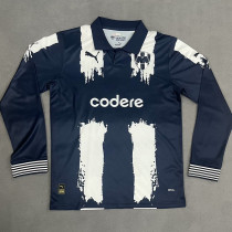 25-26 Monterrey Royal Blue Long Sleeve Soccer Jersey (长袖)