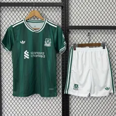 25-26 LIV Green Kids Soccer Jersey