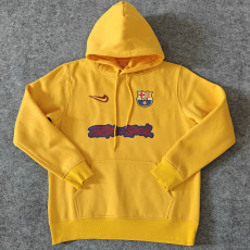 25-26 BAR Yellow Hoody 黄色(加绒)彩标
