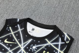 25-26 CHE Black White Tank top and shorts suit
